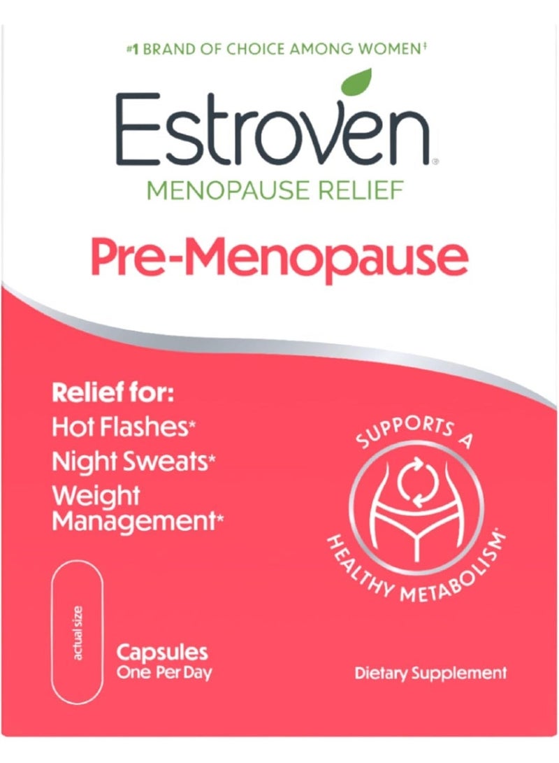 إستروفين كبسولات لتخفيف التعرق الليلي ودعم ما قبل الطمث - Image 1